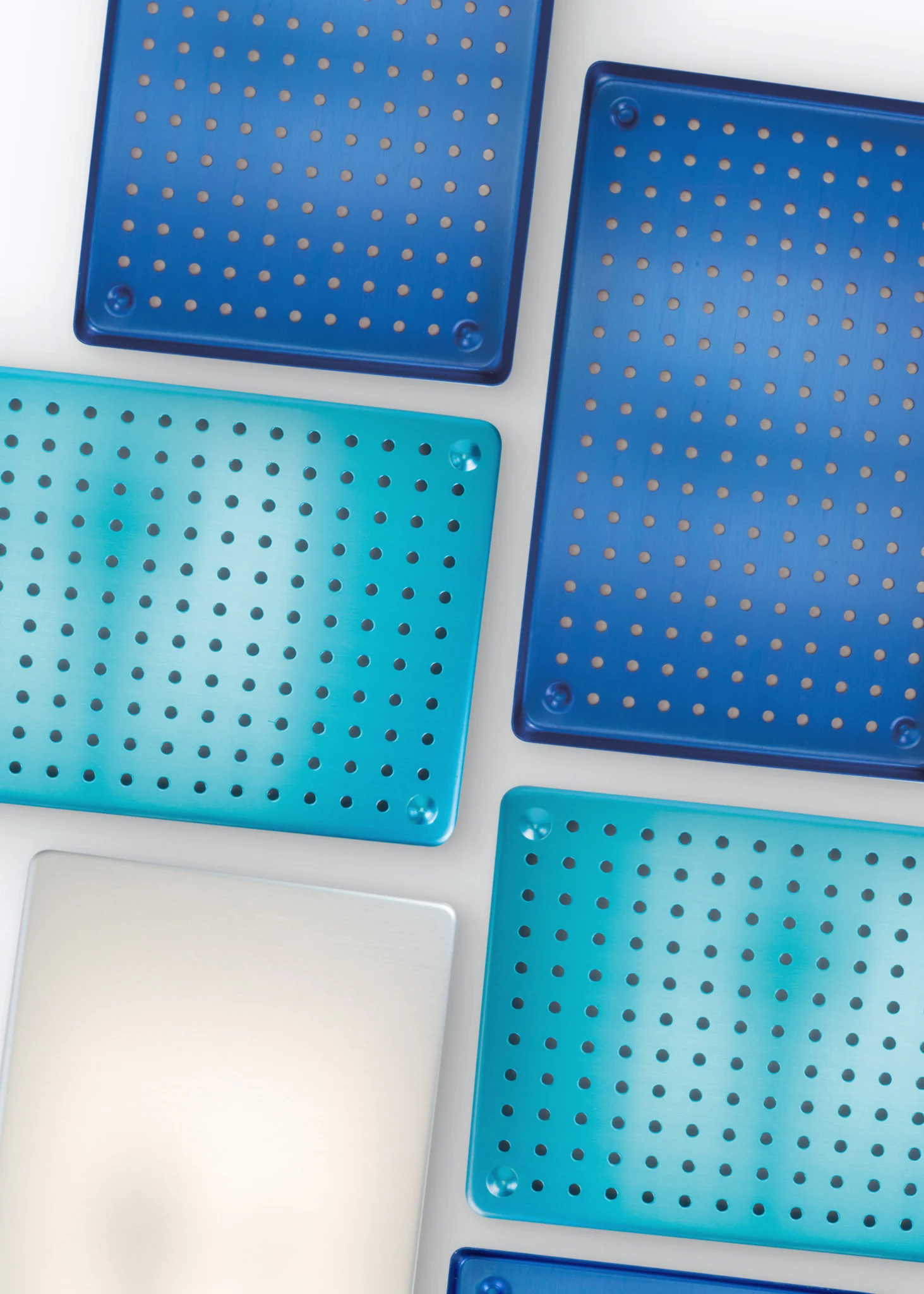 Aluminium Perforated Tray Large Base