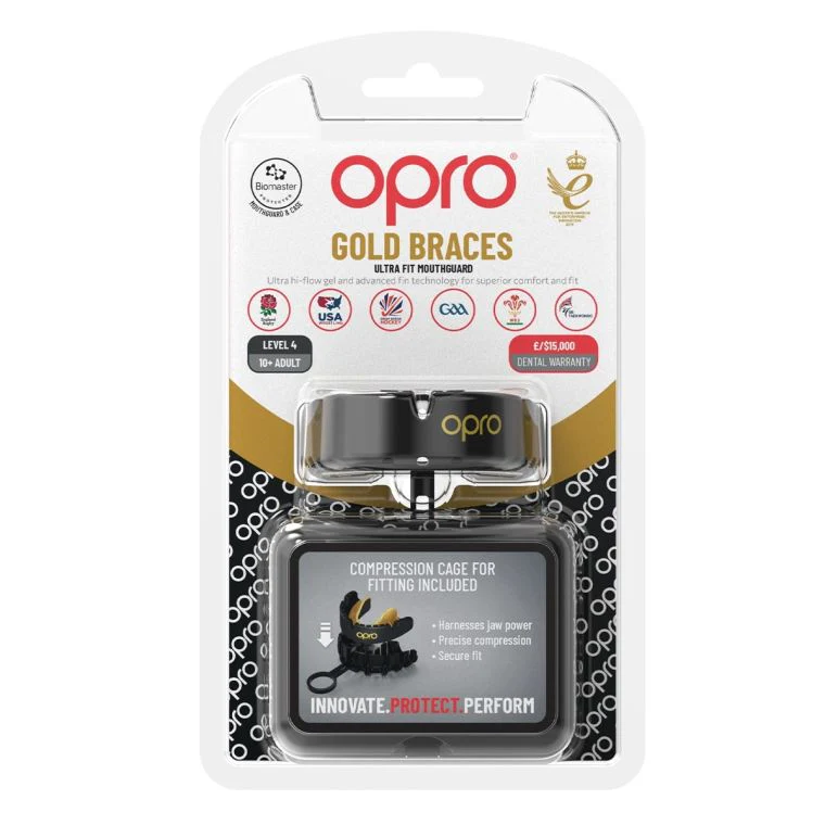 OPRO Self-Fit - Gold Braces - Image 4