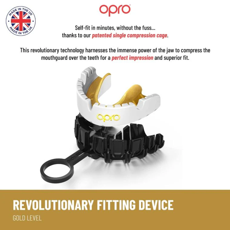OPRO Self-Fit - Gold Braces - Image 5