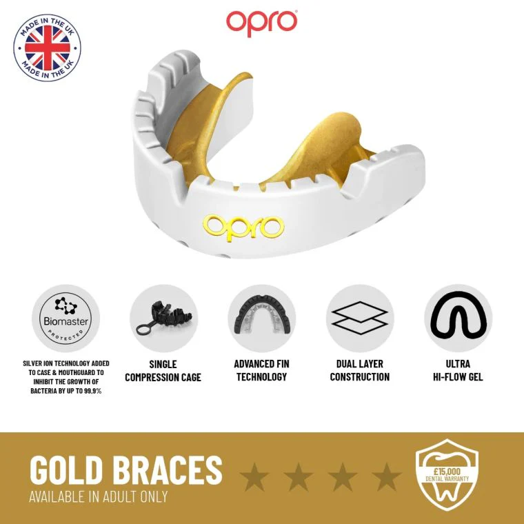 OPRO Self-Fit - Gold Braces - Image 6